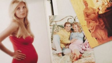 Фото - Жена Александра Малинина показала архивные фото, когда была беременна двойней